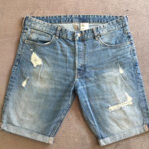 -H&M &Denim Jean Shorts-